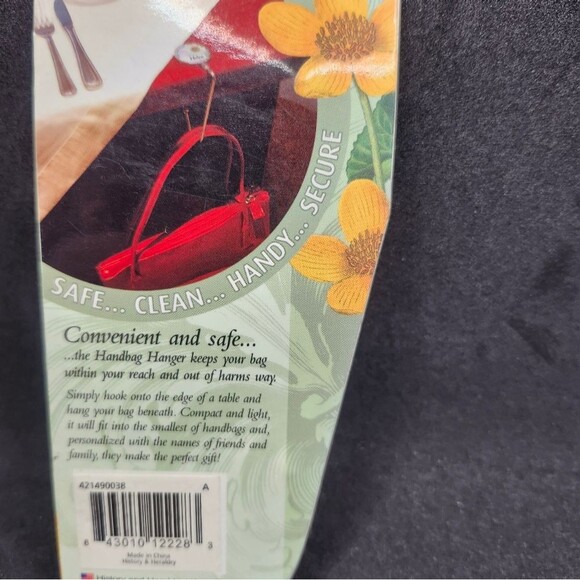 Letter A Personalized Handbag Hanger - Picture 4 of 5